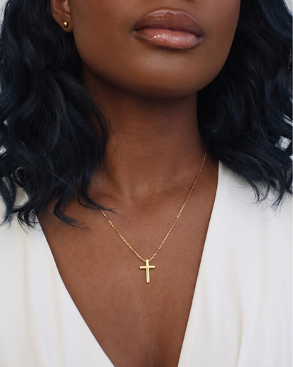 Mini Cross Necklace