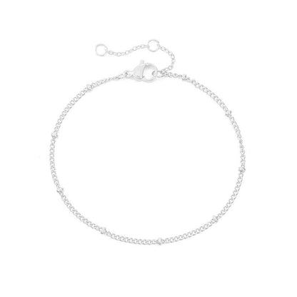 Stacking Beaded Chain Bracelet