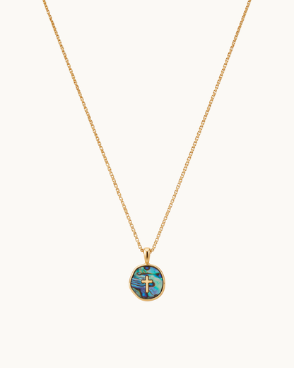 Aurora Light Cross Necklace