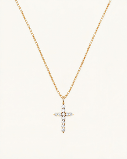 Elora Cross Necklace