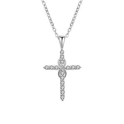 Elora Infinity Cross Necklace