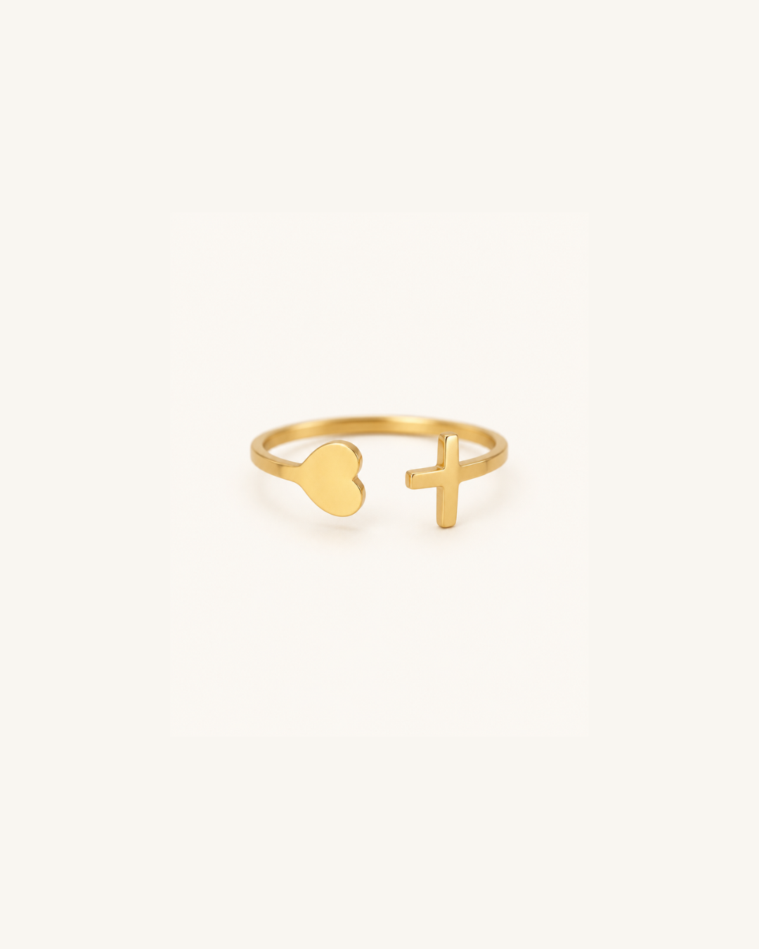 He Is Within Her Heart Ring