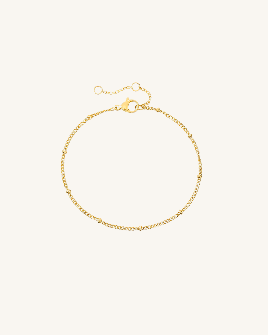 Stacking Beaded Chain Bracelet