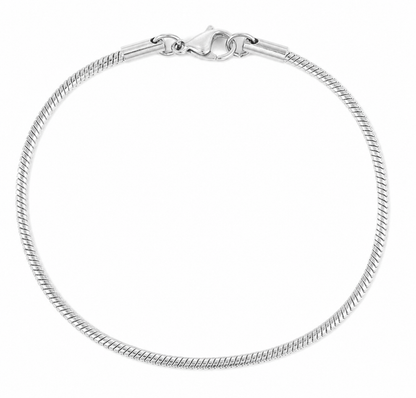 Stacking Round Herringbone Bracelet