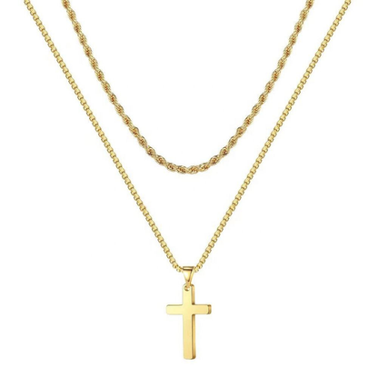 Titanium Cross Necklace