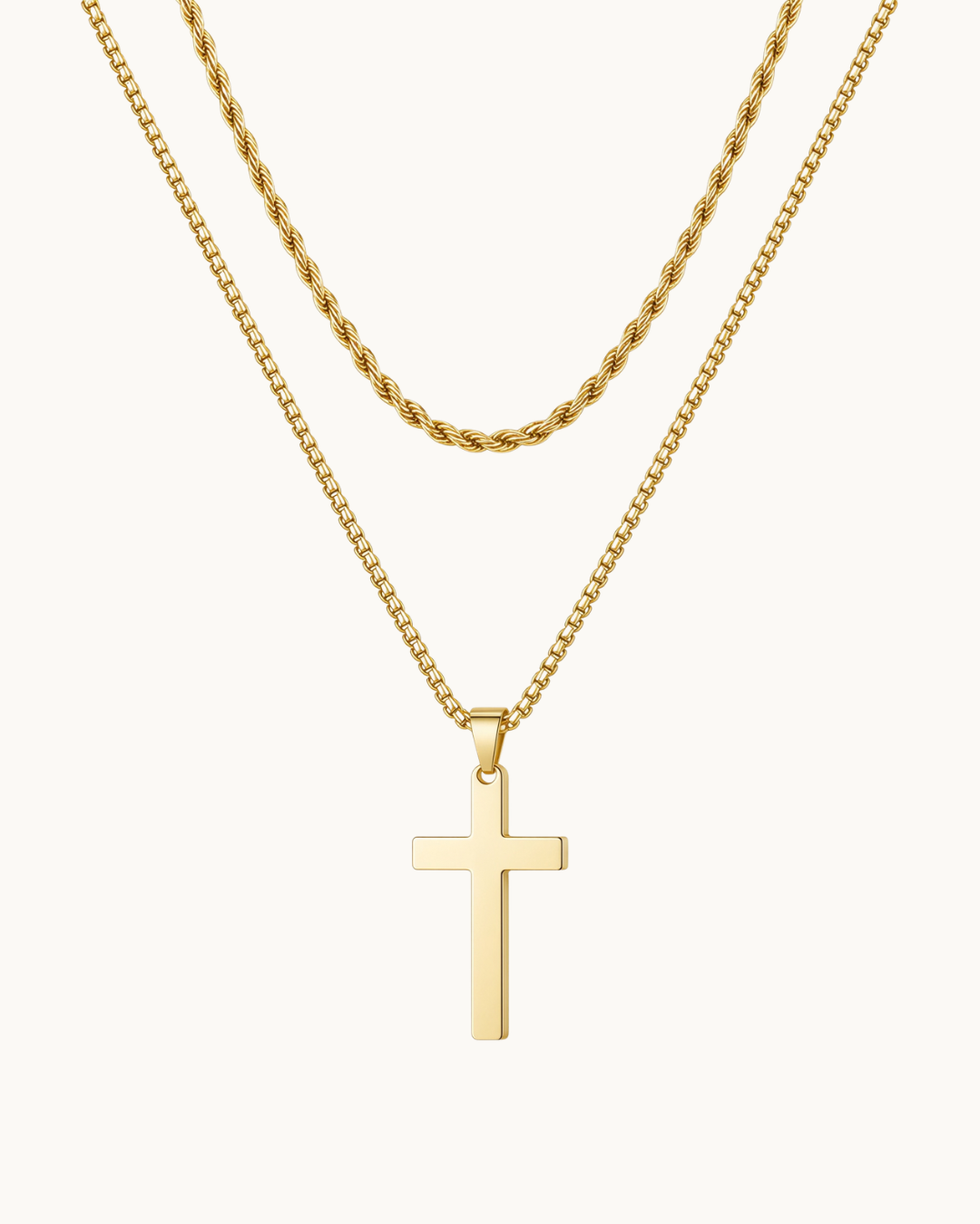 Titanium Cross Necklace