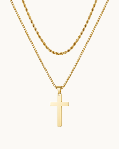 Titanium Cross Necklace