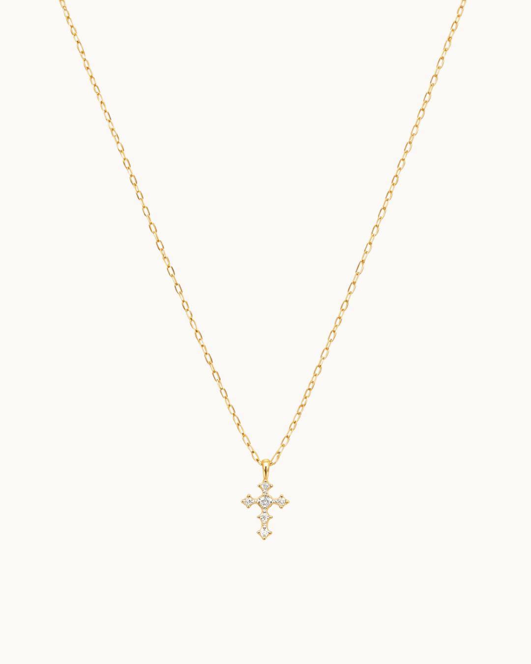 Whisper Cross Necklace