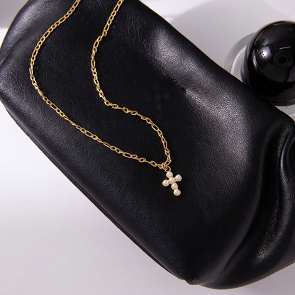 Elora Pearl Chain Necklace